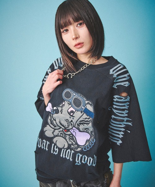 GALFY tシャツ 「GALFY/ガルフィー」病みに染まりし反戦Tシャツ