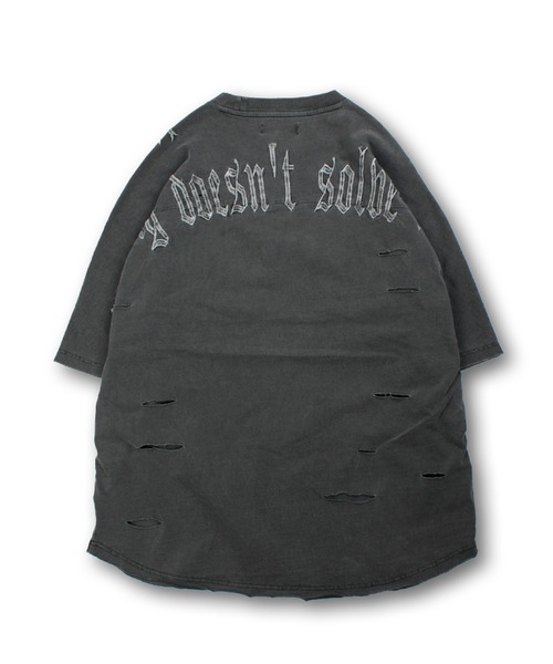 tシャツ 「GALFY/ガルフィー」病みに染まりし反戦Tシャツ レディース メンズ GALFY シャツ 「GALFY/ガルフィー」病みに染まりし反戦シャツ
