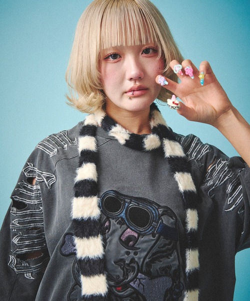 GALFY（ガルフィー） tシャツ 「GALFY/ガルフィー」病みに染まりし反戦