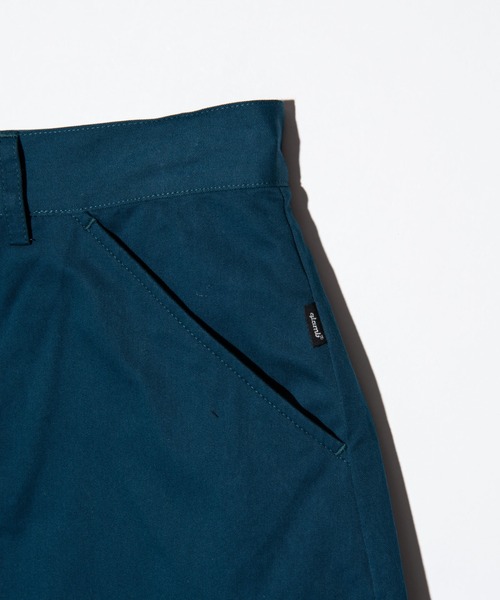 glamb サルエルパンツ 青 glamb パンツ Long Hem Sarouel Pants / ロングヘムサルエル