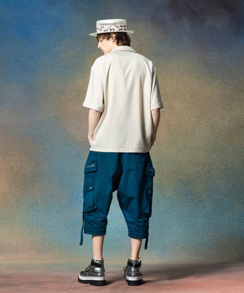 glamb パンツ Deformed Cropped Sarrouel Pants / デフォーム