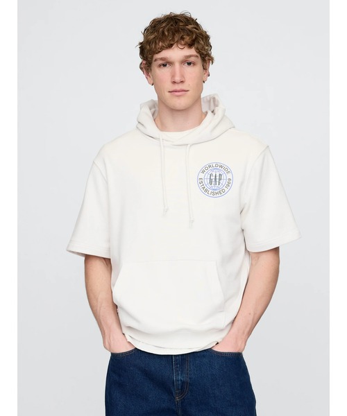 DEUCE BRAND 半袖パーカー　XL DEUCE BRAND 半袖パーカー XL