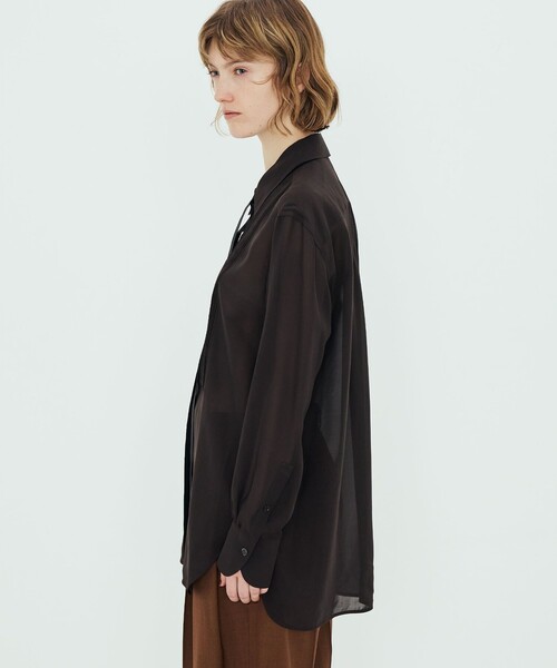 美品✨TOMORROWLAND シルクブラウス TOMORROWLAND .B ブラウス シャツ シルクローン ボザムシャツ