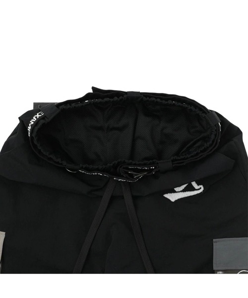 ブラックカーゴパンツ EXAMPLE EXAMPLE（エグザンプル）の「EXAMPLE CARGO EASY PANTS（カーゴ