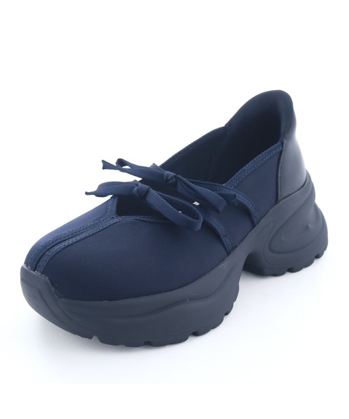 byあしながおじさん　ボリュームソールバレエスニーカー　24cm byあしながおじさん スニーカー HANDSFREE｜厚底バレエスニーカー