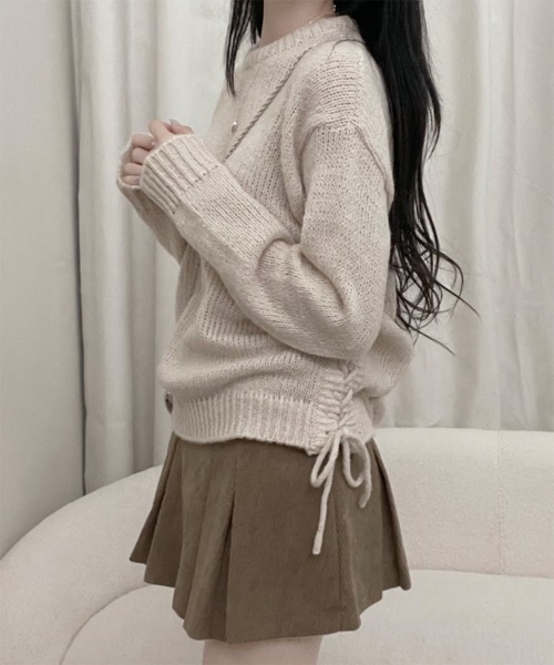 「by muni:r」 長袖ニット FREE ミント レディース_画像9