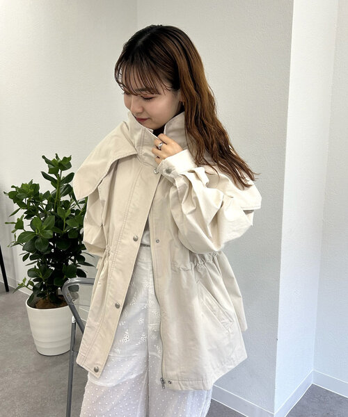 mystic ブルゾンジャケット　2024AW フェイクスウェードショートブルゾン（ブルゾン）｜mystic