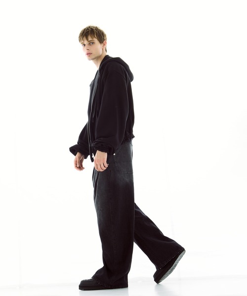 Conz 変形デニムパンツ CONZ ジーンズ カーブデニムパンツ メンズ : ZOZOTOWN Yahoo!店