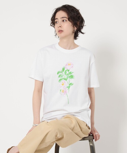 tシャツ 「Personal Effects」FLOWER Tシャツ レディース
