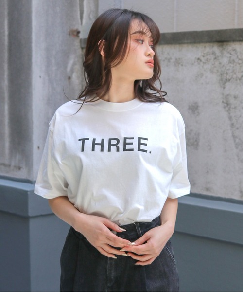 HER CLOSET（ハークローゼット） tシャツ 半袖 「UNIT CHESTコラボ