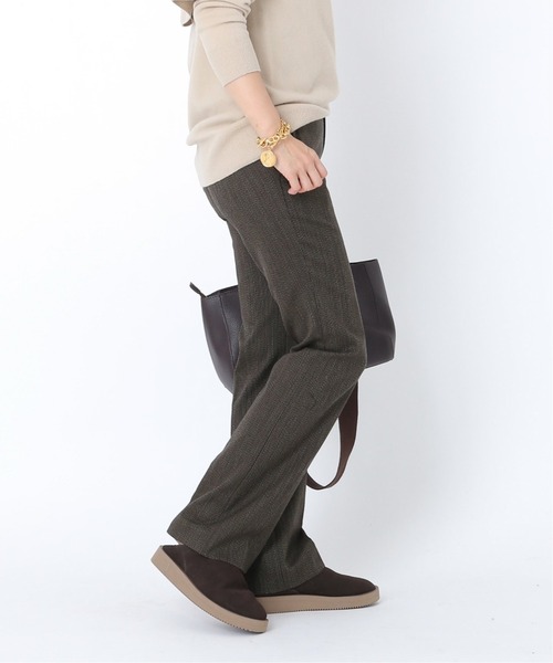 MUSE ミューズ ボトムス 38 ブラウン レディース Deuxieme Classe（ドゥーズィエムクラス） 「muse」パンツ 38 ブラウン