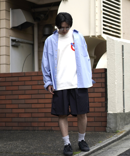 パンツ is-ness THM WIDE EZ SHORTS WISM パンツ is-ness / イズネス EZ SHORTS メンズ : ZOZOTOWN