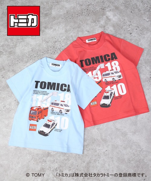 DILASH（ディラッシュ） tシャツ 「トミカ 」 みんなのヒーローTシャツ