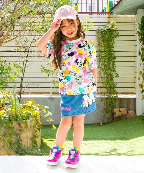 Disney（ディズニー） スカート サガラワッペンデニム スカート 0470K