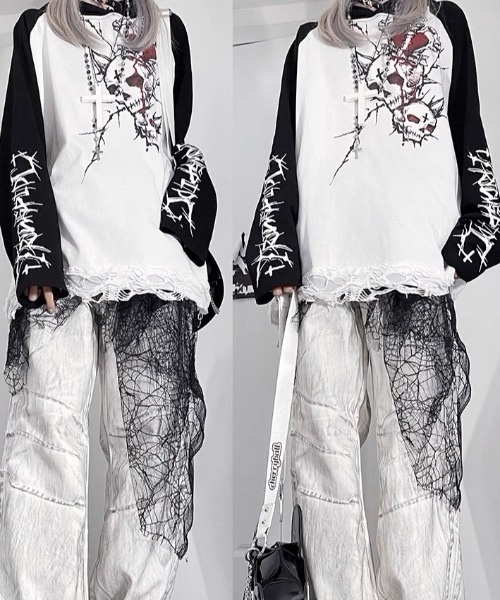 NOVESSEL tシャツ 「TricuspidC/トライカスピッドシー」フード付き
