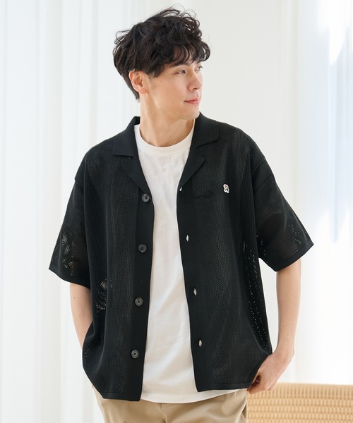 Arnold Palmer アンサンブル メッシュニット シャツ