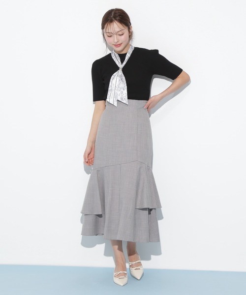 JILLSTUART❤︎大人可愛いアシメレーススカート JILL by STUART スカート アシメヘムマーメイドスカート