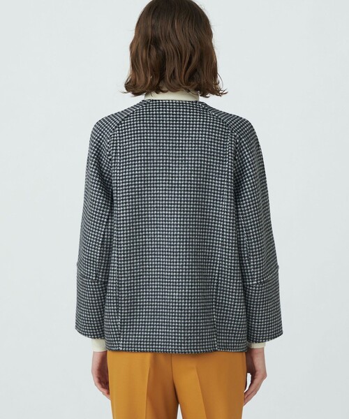 TOMORROWLAND（トゥモローランド） ノーカラーコート 36 ブラック系