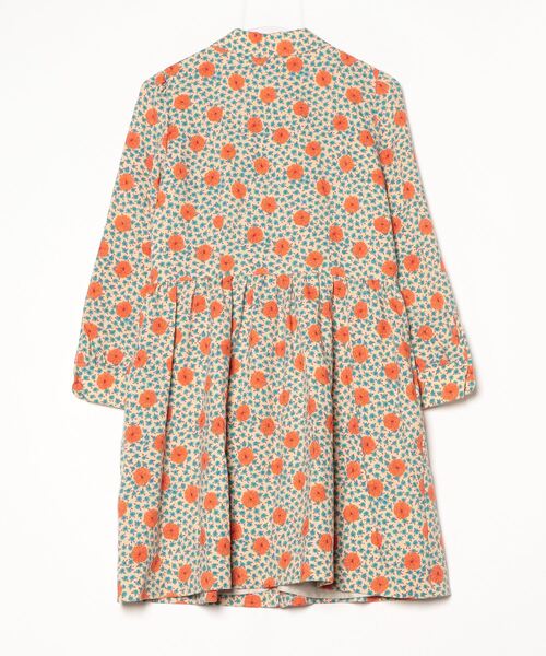 「PAUL&JOE SISTER」 花柄シャツワンピース 36 ベージュ レディース_画像2