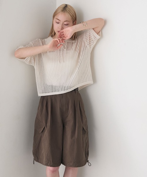 forksy.（フォルクシー） ポロシャツ ポロ 「forksy.」衿付きレース