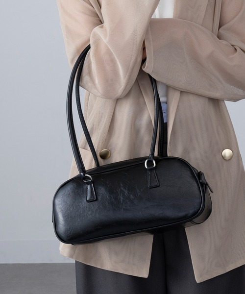 ♡Hc裏左1003 デオロン ボストンバッグ ブラック 消臭 抗菌 ほぼ未使用 MAGASIN DE MODE Onjna（マガジンデモードオンジェナ） ボストンバッグ
