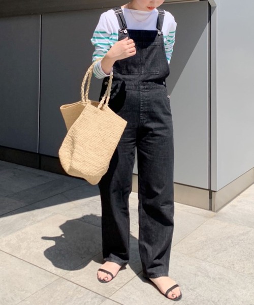 「SHENERY」 オーバーオール 36 オフホワイト レディース_画像3