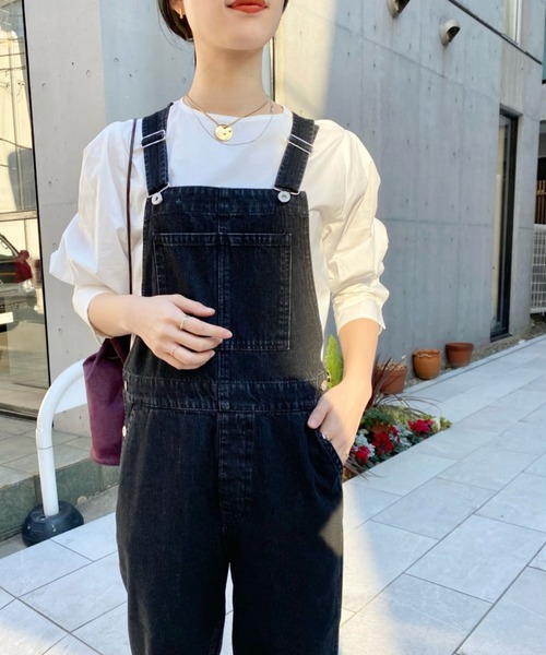 「SHENERY」 オーバーオール 36 オフホワイト レディース_画像7