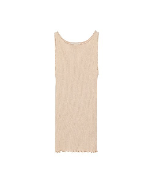 CLANE ホワイト タンクトップ　サイズ2 LOGO SLIM TANK TOPS｜TOPS(トップス)｜CLANE OFFICIAL ONLINE STORE