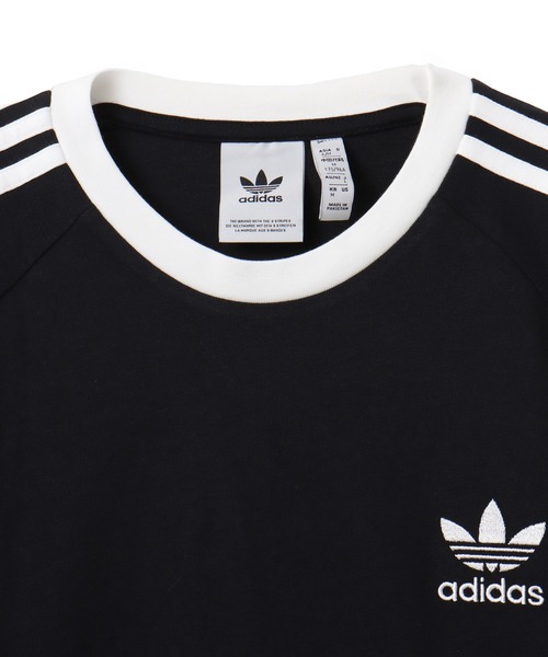 【ADIDAS】3-STRIPES LS T ロングスリーブTシャツ adidas tシャツ 3-STRIPES LS T / アディダス 3 ストライプ