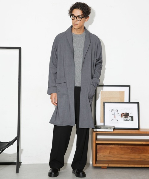 NANO universe（ナノ・ユニバース） コート M モカ メンズ : ZOZOTOWN