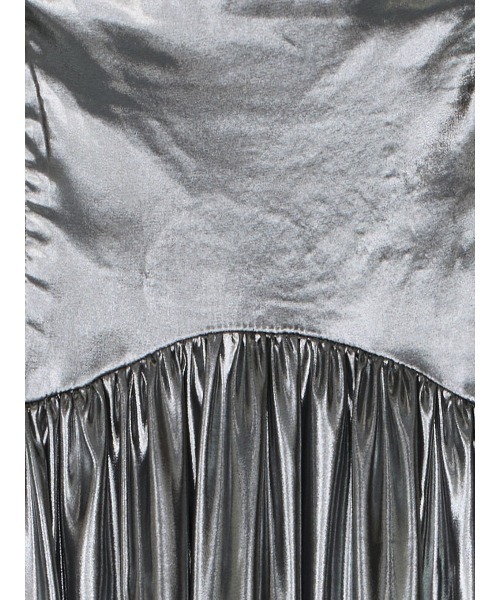 Ameri（アメリ） ワンピース MEDI LEATHER LIKE VOLUME CAMI DRESS