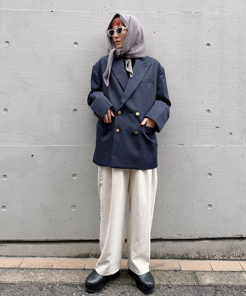 room153 パンツ ハイウエストタックパンツ レディース : ZOZOTOWN