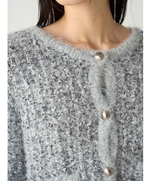FRAY I.D（フレイ・アイディー） ニットカーディガン FREE グレー