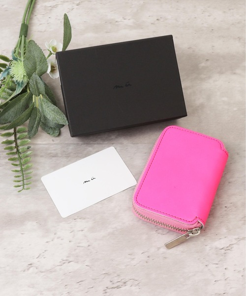 mu NEON コンパクト財布 BACKYARD FAMILY（バックヤードファミリー） 財布 mu NEON コンパクト