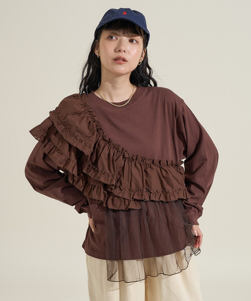 FREAK'S STORE（フリークスストア） tシャツ フリルチュール