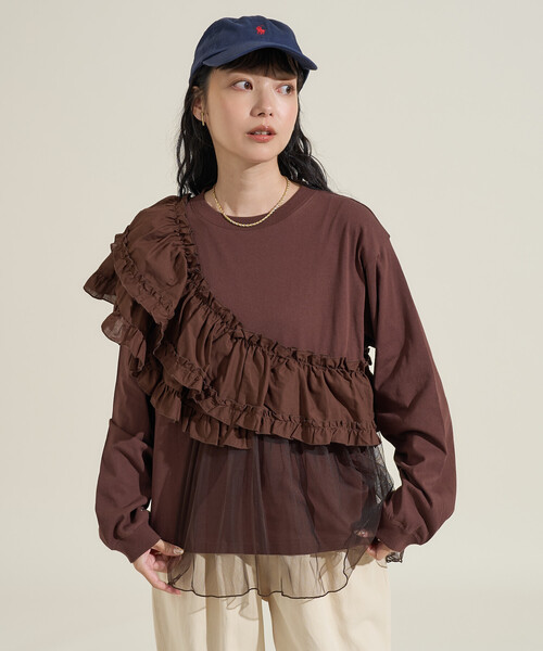 FREAK'S STORE（フリークスストア） tシャツ フリルチュール