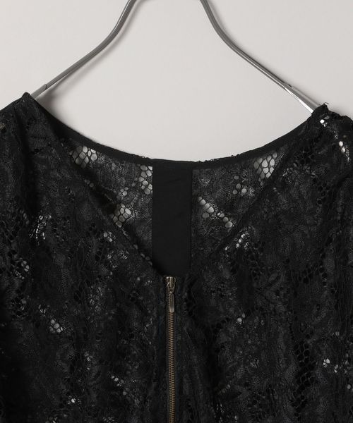 「JEANASIS」 半袖ブラウス FREE ブラック レディース_画像3