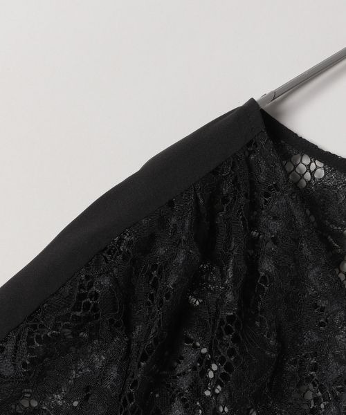 「JEANASIS」 半袖ブラウス FREE ブラック レディース_画像4