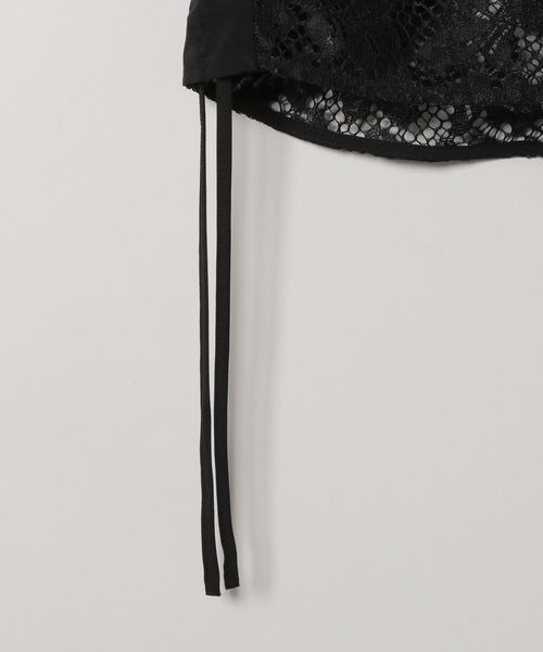 「JEANASIS」 半袖ブラウス FREE ブラック レディース_画像6