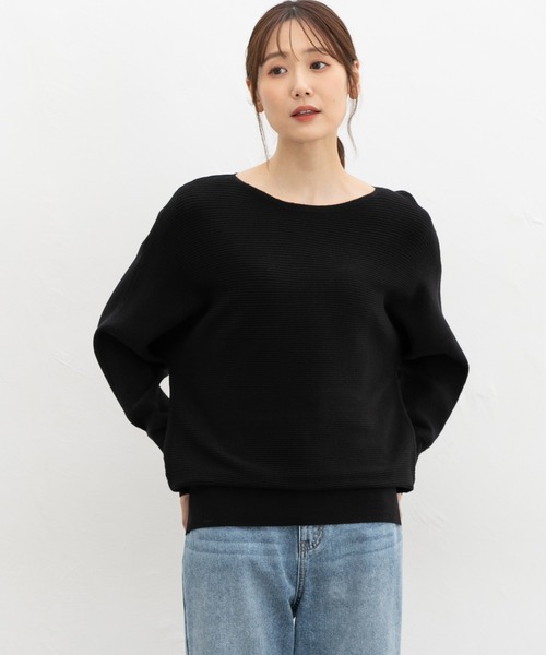 Honeys（ハニーズ） ニット セーター ドルマンニット レディース