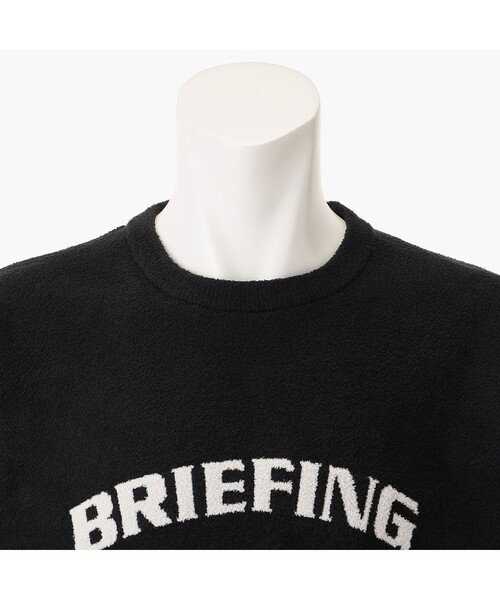 ブリーフィングセーター　ブラック ブリーフィング(BRIEFING) ゴルフウェア セーター MENS WOOL TURTLE