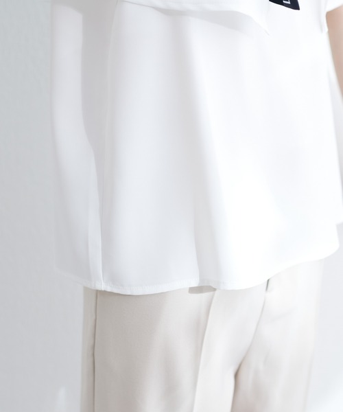 「natural couture」 半袖ブラウス FREE アイボリー レディース_画像8