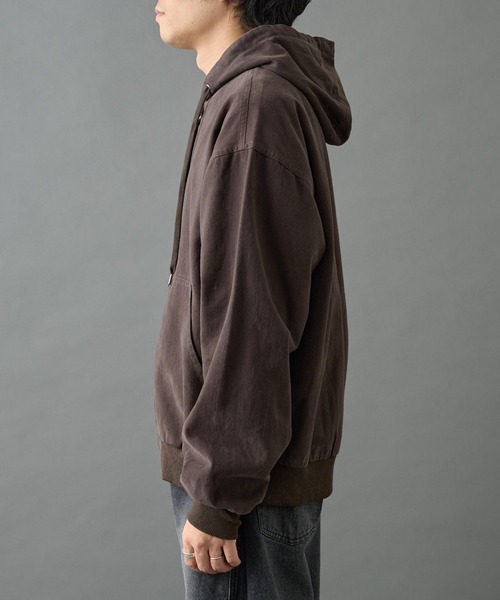 【最終値下げ】 【新品】ムラ糸裏毛 パネルブロッキングブルゾン クロダルマ 作業服・防寒着 「LONELY WOLF（ロンリーウルフ） 《046