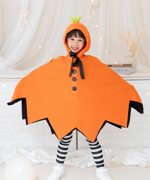 tシャツ 「 キッズハロウィンポンチョ 」 ハロウィン 仮装 衣装