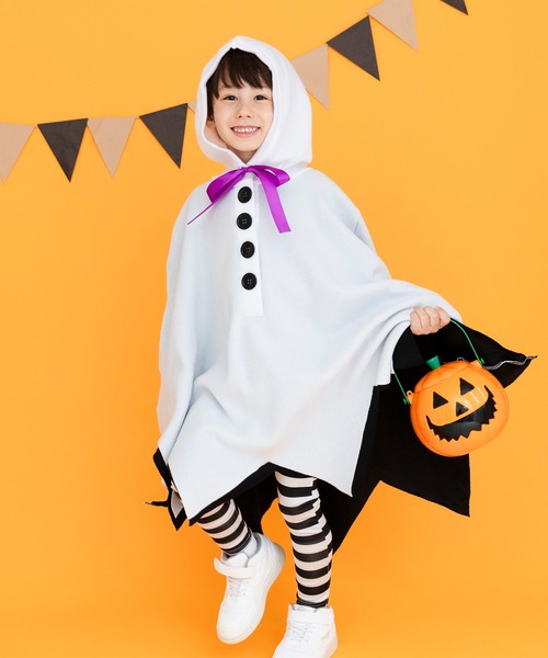 tシャツ 「 キッズハロウィンポンチョ 」 ハロウィン 仮装 衣装