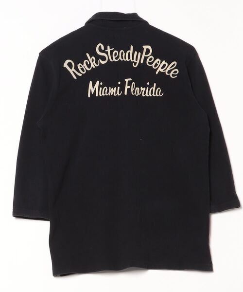 WACKO MARIA（ワコマリア） 7分袖ポロシャツ M ブラック メンズ