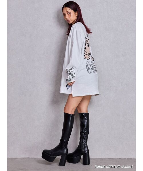 GALFY（ガルフィー） tシャツ GYDA×GALFY original cross long Tシャツ