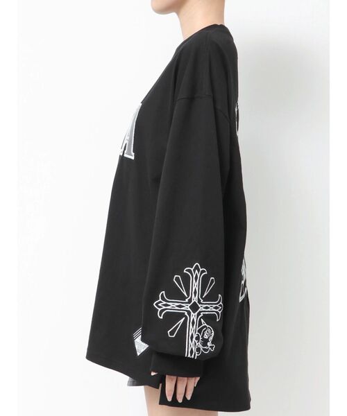 GYDAX GALFY original cross long Tシャツ GYDA（ジェイダ） GYDA×GALFY original cross long Tシャツ 即日発送