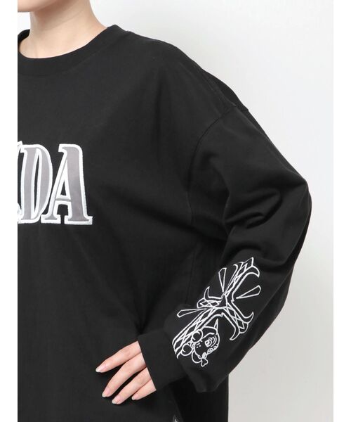 GALFY（ガルフィー） tシャツ GYDA×GALFY original cross long Tシャツ