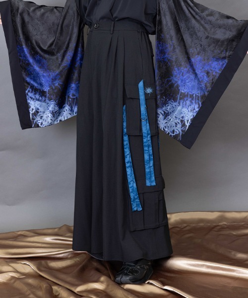 REZEN（リゼン） パンツ 彼岸花カーゴ袴パンツ メンズ : ZOZOTOWN